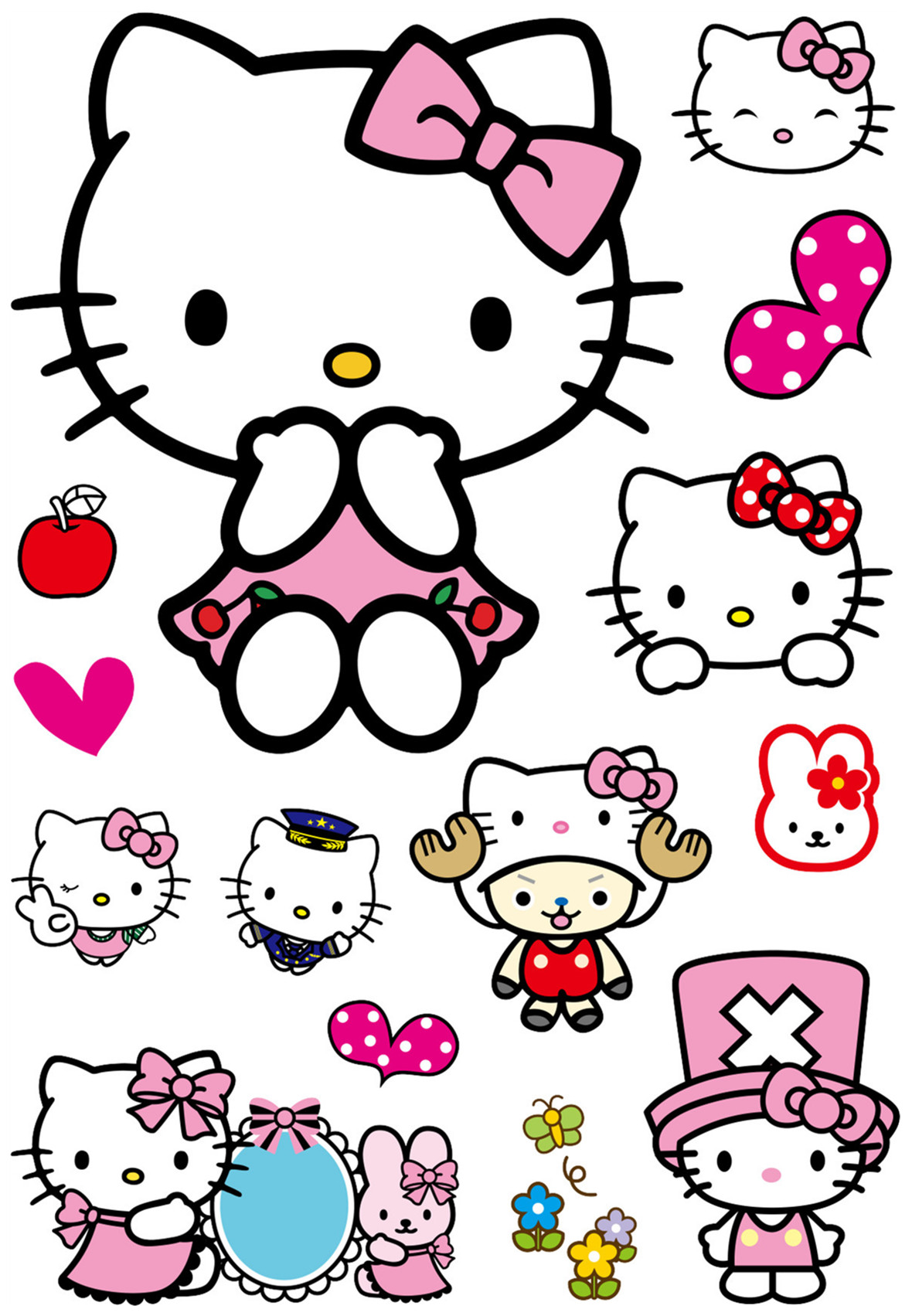 hello kitty cat suitcase stier cute cartoon suitcase waterproof stier trolley case kt cat stier