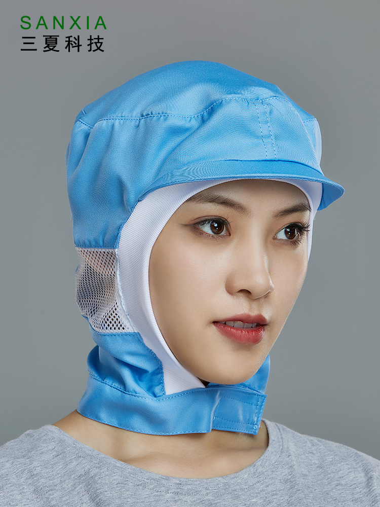 Tùy Chỉnh Thực Phẩm Nhà Máy Công Việc Nón Xưởng Bụi Nón Trắng Xanh Nam Nữ Sạch Nón Hút Mồ Hôi Thoáng Khí Dễ Dàng Vệ Sinh mũ trùm tóc y tế 