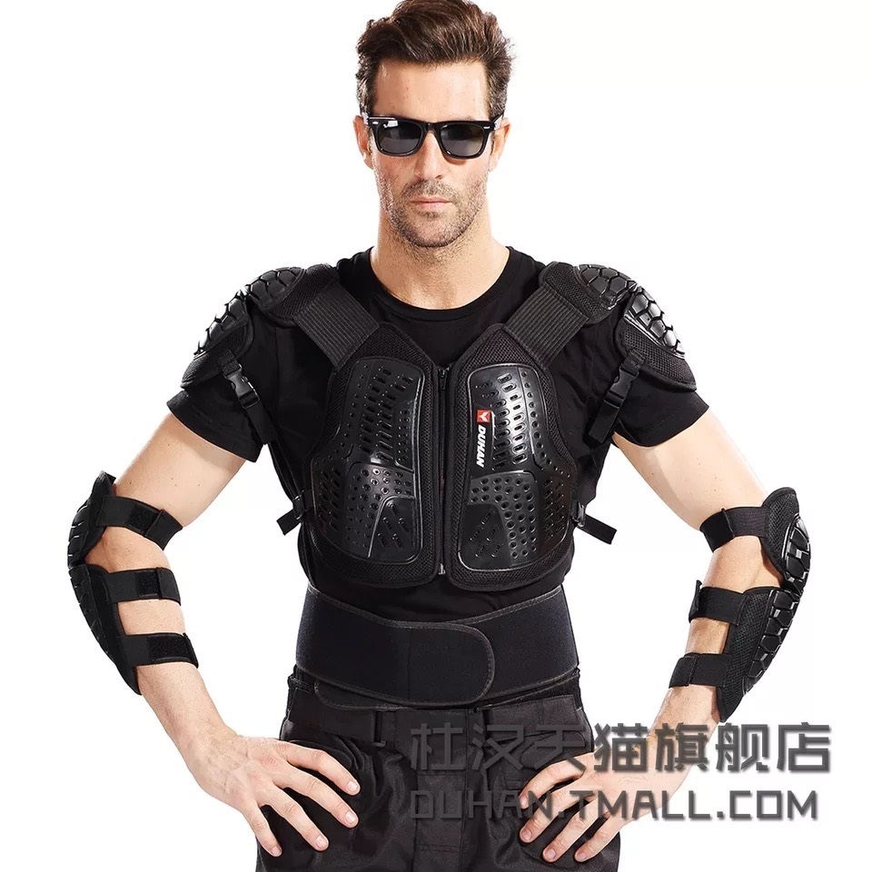 Locomotive armor clothes anti-wreck full body suit cycling clothing protective gear equipped with elbow