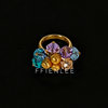 925 silver ring neon dream light luxury small numerous pamine ring temperament versatile ring