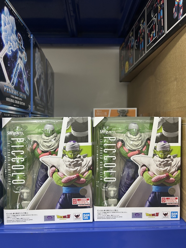 In-Stock Bandai Shf Dragon Ball Z Piccolo the Majin King, the Proud Namekian Demon Child, Reissue 2.0
