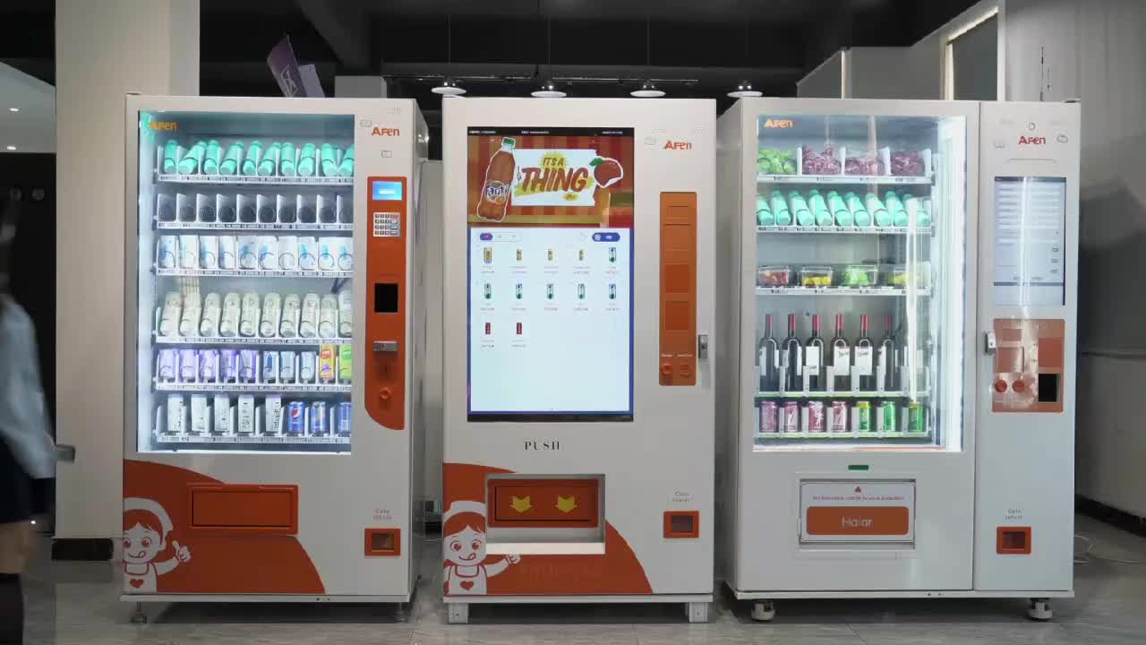 Afen Hot Selling 24 Hours Vend Machine Snacks And Drinks & Combo