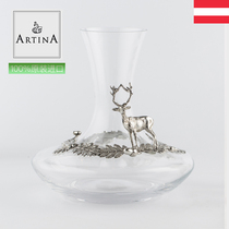 ARTINA Austrian original tin glass decanter European style retro court aristocratic wine set