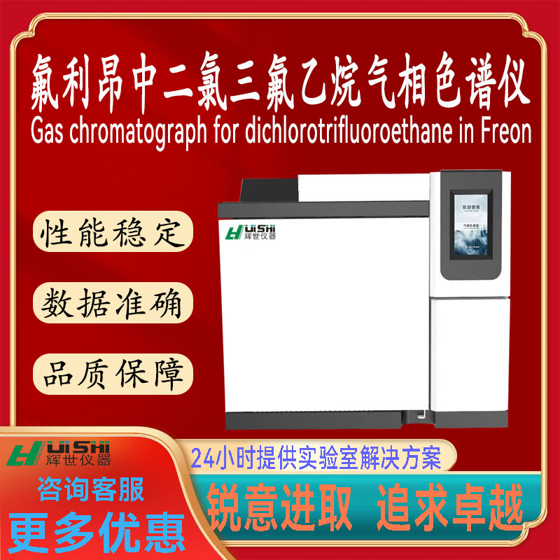现货上海辉世GC-450氟利昂中二氯三氟乙烷含量分析检测仪上门安装