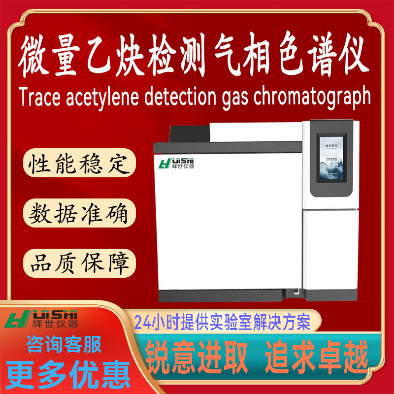 高灵敏上海辉世GC1001系列微量乙炔检测气相色谱分析仪器