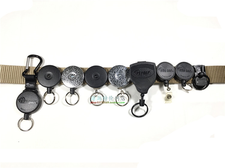 Key-Bak Kaybak telescopic Key chain is made in USA