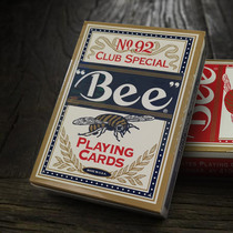 Bee Bee playing cards American original wide version of Card red blue back pattern creative thickening