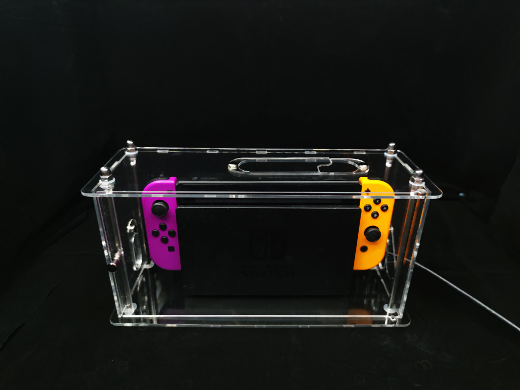 Xiaoming box switch host dustproof storage display box