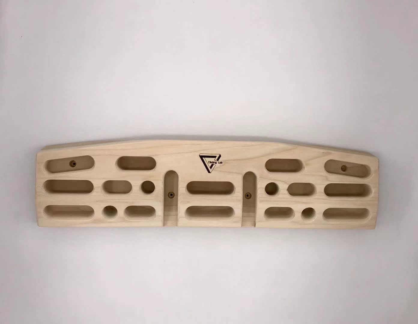 NEC Fingerboard Rock Climbing Board Bouldering Strength training board Pull-up Pull-up Finger force Arm force Physical fitness Solid wood