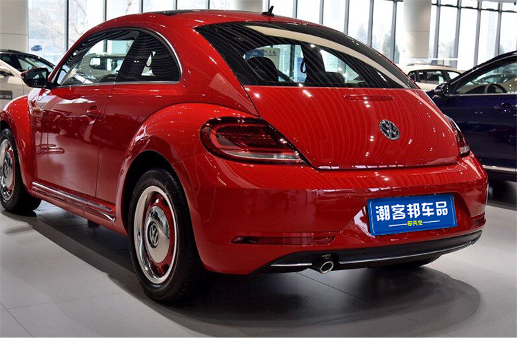 Special stainless steel exhaust pipe for beetle tail throat New beetle modified decoration