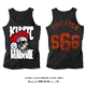 Đường phố châu Âu và Mỹ hip hop nam vest nam vest vest không tay áo thun tay áo cotton thủy triều thương hiệu thể thao lỏng lẻo - Áo vest cotton