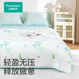 Хлопковое прохладное одеяло, марлевое дышащее покрывало