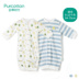 Cotton Age Baby cotton dài tay quần áo một mảnh Quần áo sơ sinh tuyệt vời Quần áo mùa thu và quần áo 2 mảnh bộ khủng long bé trai Áo liền quần