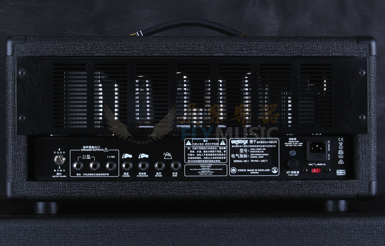 Flying Music Line Orange Dual Dark 100 PPC412Bk Tube Guitar Split Loa Anh - Loa loa loa anker