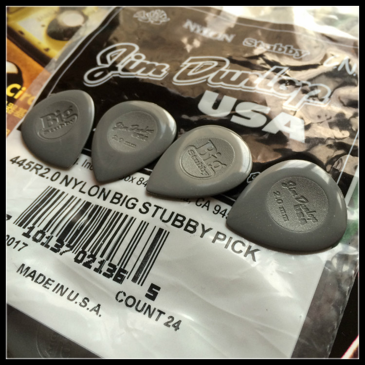 Dunlop Dunlop Big Stubby Nylon 445 Nylon Drops 200mm Pad