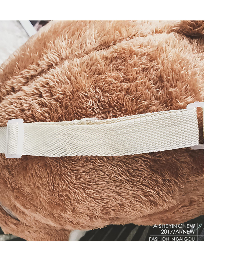 Dễ thương ba lô mềm dễ thương sang trọng túi hamster mùa thu và mùa đông cô gái nhỏ ba lô phim hoạt hình ấm áp tay mềm em gái búp bê túi thủy triều balo cho bé trai