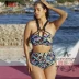Yilang XL béo MM bikini ngực lớn áo tắm nữ áo tắm tụ tập cup lớn bikini ioni 1729 - Bikinis áo tắm kín đáo Bikinis
