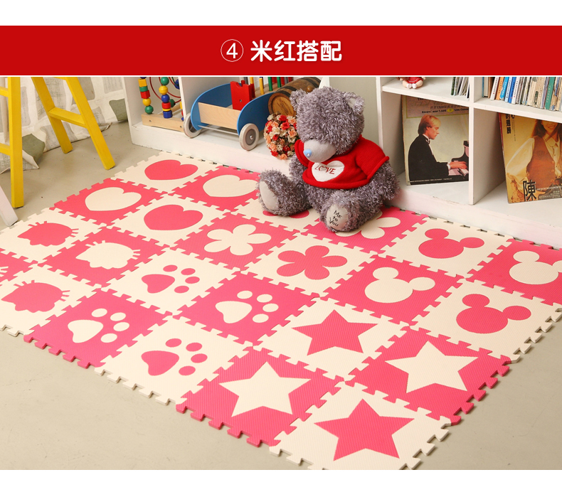 thảm bọt khảm sàn tatami mat con bò trẻ sơ sinh và trẻ em bò mat đố bọt pad Phòng ngủ - Thảm sàn thảm chùi chân cao cấp