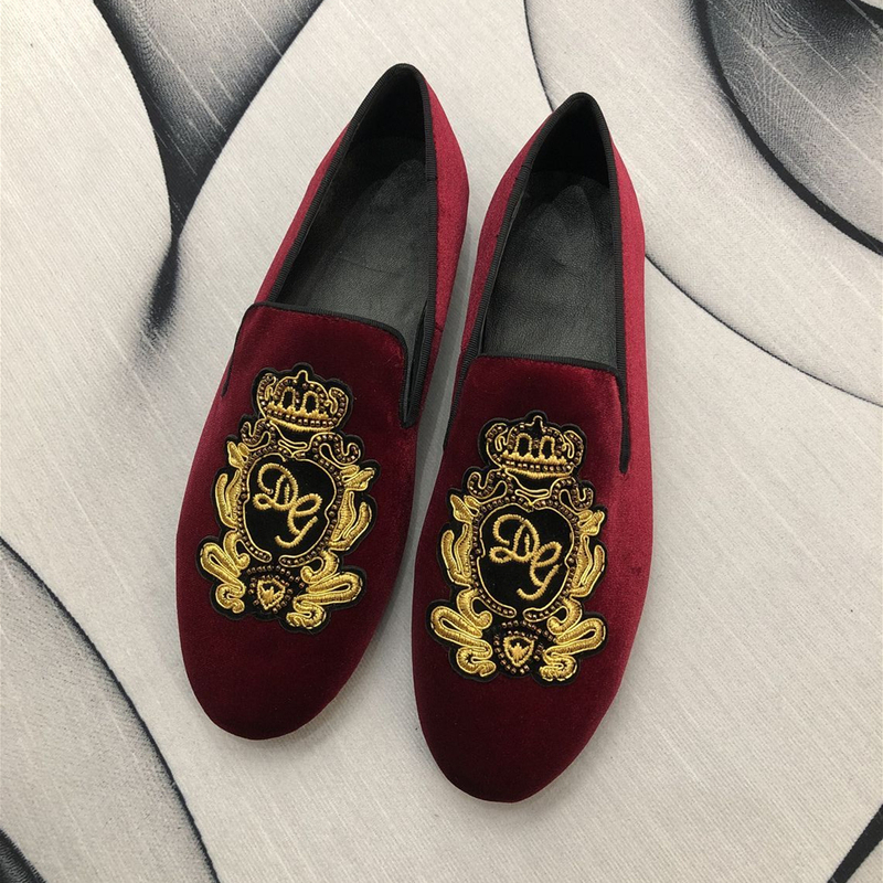 Insmk Gz Kuaishou Influencer Style British Men's Slip-On Velvet Loafers Wedding Shoes Insmk Gz Kuaishou Influencer Style British Men's Slip-On Velvet Loafers Wedding Shoes