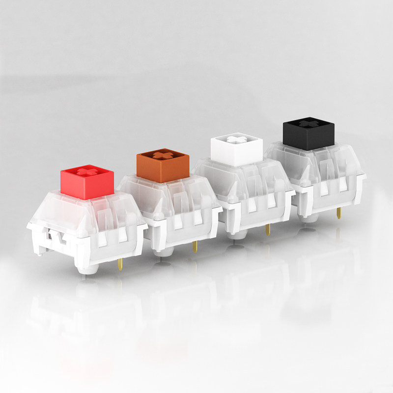 Kehua Box Shaft Games Mechanical Keyboard Shaft Body White Shaft Red Shaft Black Shaft Tea Shaft Dust-Proof Waterproof Paragraph Hot Swap