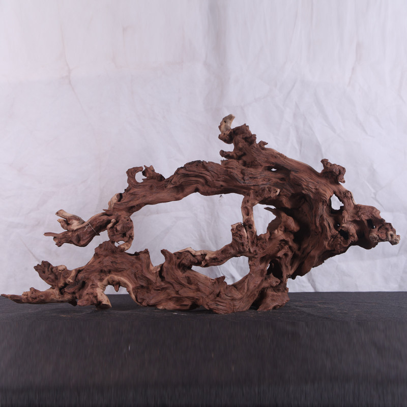 Boutique large coral sinking wood fish grass tank climbing pet landscaping decoration see picture selection arch bridge tree hole non-rhododendron root purple pomelo