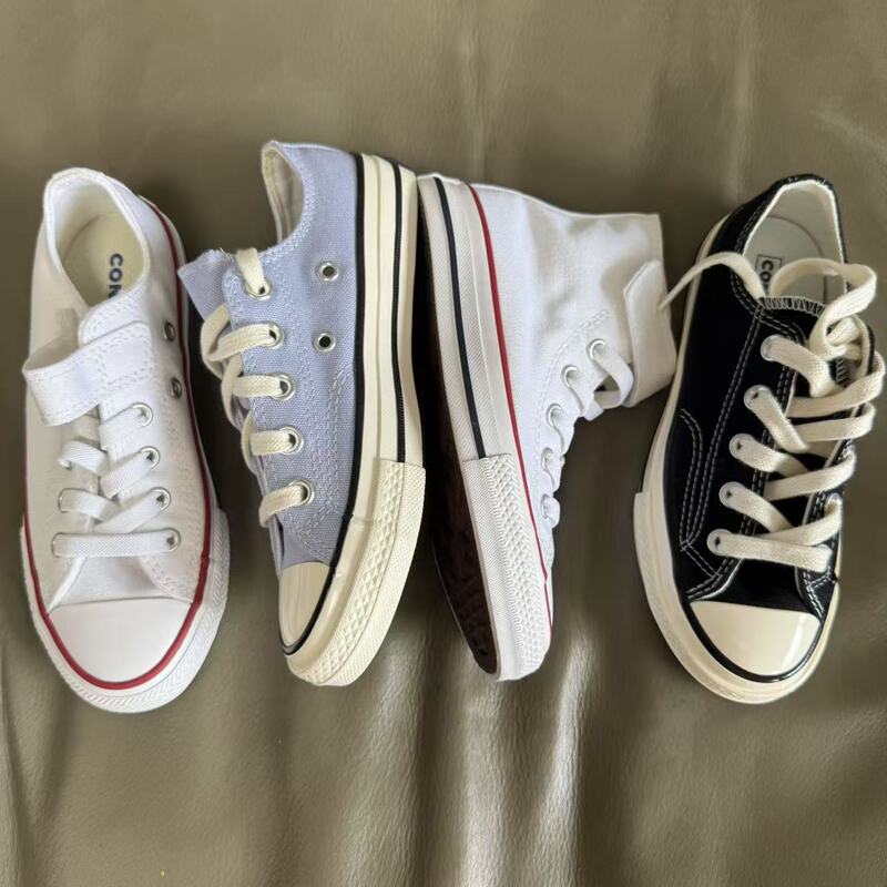 Converse Big Kids Canvas Shoes 1970 Velcro High-Top Low-Top 372882 368986C 372884 A04824