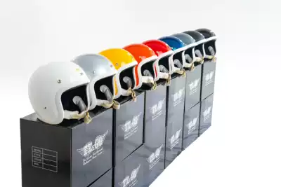 Japanese brand] TTCO retro Harley locomotive 3 4 helmet small helmet thin 500-TX White Edge version