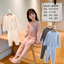 Broken code picking and missing Doraemon fat childrens German velvet suit negative ion brushed autumn clothes and long johns home service suit
