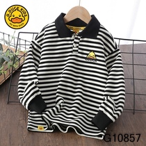 Little Yellow Duck G DUCK Childrens 2022 Fall New Polo Sweatshirt