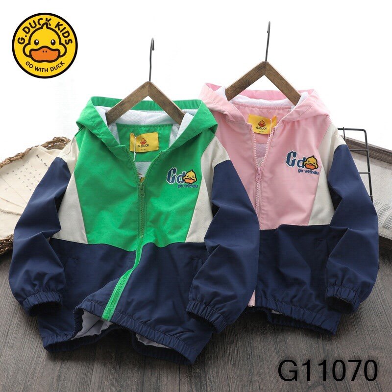 2022 autumn new children's windbreaker coat middle-aged boys and girls hooded casual coat