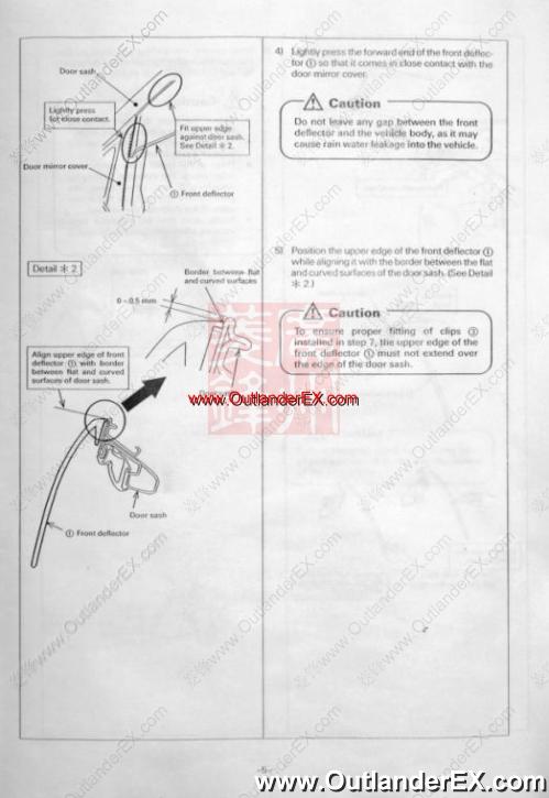 Mitsubishi Glandi visor Mitsubishi Glandi 4 cửa visor (Mitsubishi, Nhật Bản)