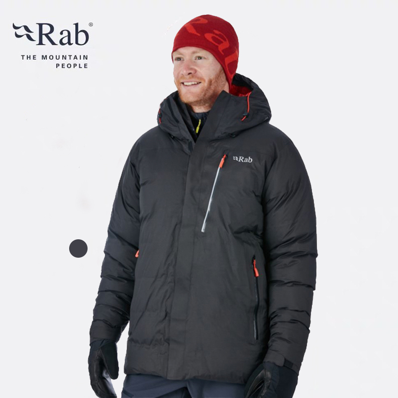 Rab Resolution down Jacket Men's 800 Fill Power Goose down Winter Warm Wear-Resistant Windproof 300g Qdn-60 Rab Resolution down Jacket Men's 800 Fill Power Goose down Winter Warm Wear-Resistant Windproof 300g Qdn-60