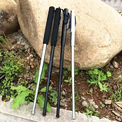 Self-defense weapon whip stick three-section telescopic stick car self-defense supplies self-defense stick mini stick swing stick