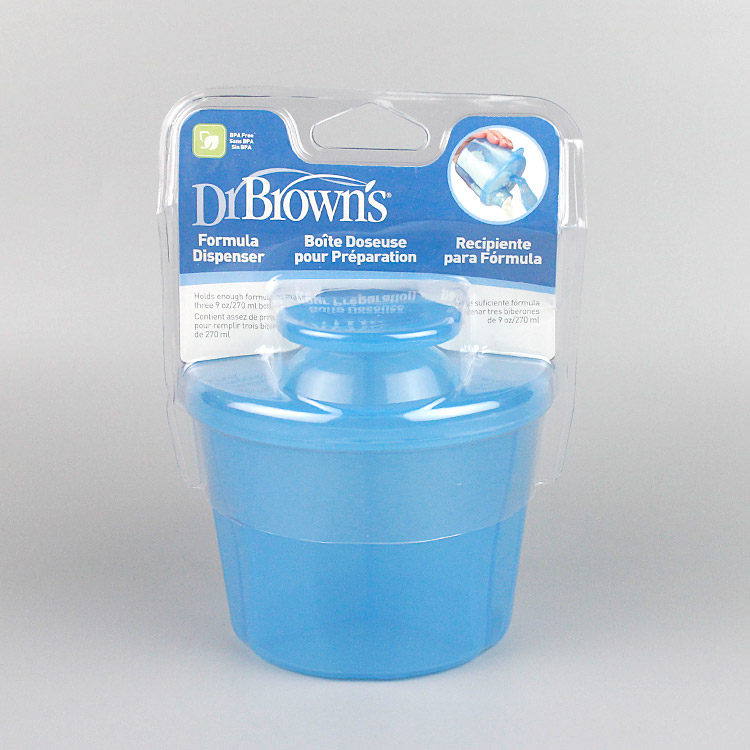 Clear Dr Brown Milk Powder Box Baby can go out portable three grams of milk powder bottle baby packing storage box