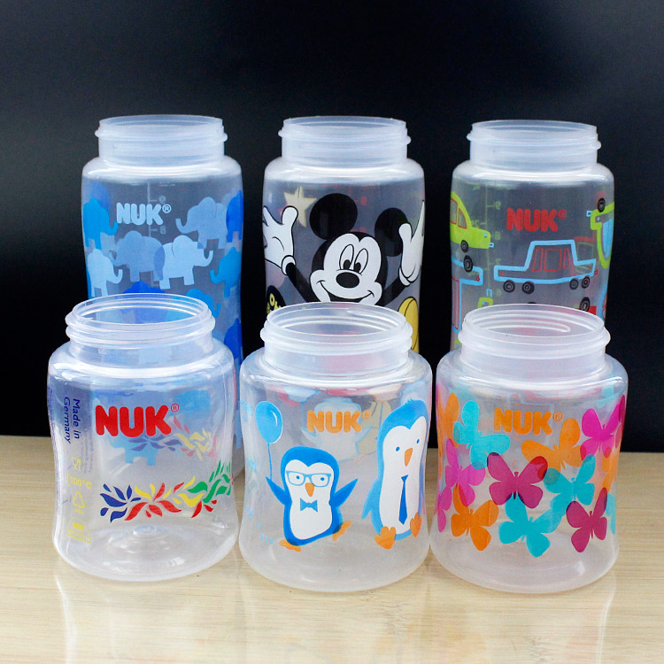  NUK wide calibre PP plastic bottle body 300ml 150ml replacement PA bottle body milk bottle accessories