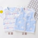 Áo vest bé gái mùa xuân và mùa hè cho bé bộ đồ cotton mỏng vest vest nam trẻ em vest nữ gạc thoáng khí phần 0-3 tuổi - Áo ghi lê sỉ quần áo trẻ em tận gốc