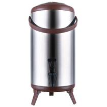 Thermal insulation milk tea barrel stainless steel thick insulation barrel insulation barrel insulation rice barrel coffee barrel soybean milk barrel with faucet