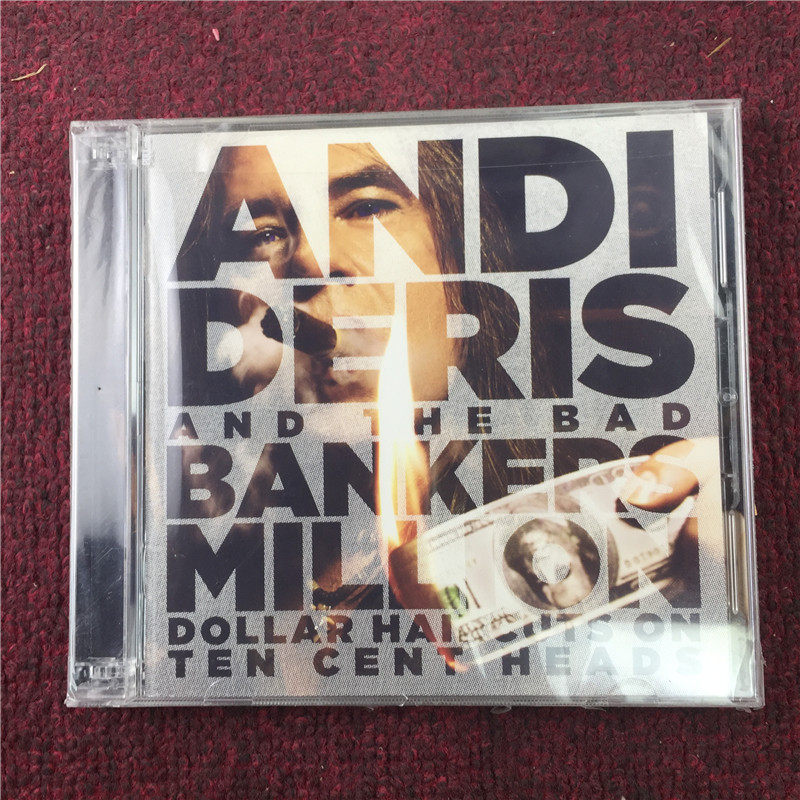 Энди Дерис и Плохие банкиры, версия 2CD OM на миллион долларов, нераспечатана. Изображение 1