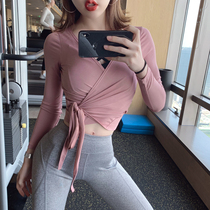 Byu run 2019 autumn and winter new multi-wear sports cardigan womens fitness running blouse tight quick-drying top