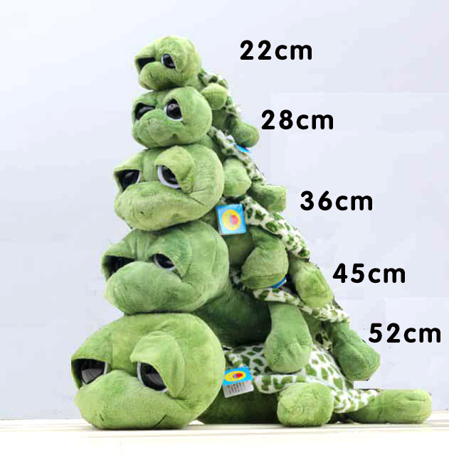 61 Children's Gift Ocean Cute Plush Toy Sea Turtle Big Eyed Turtle Pillow Doll Doll For Girls