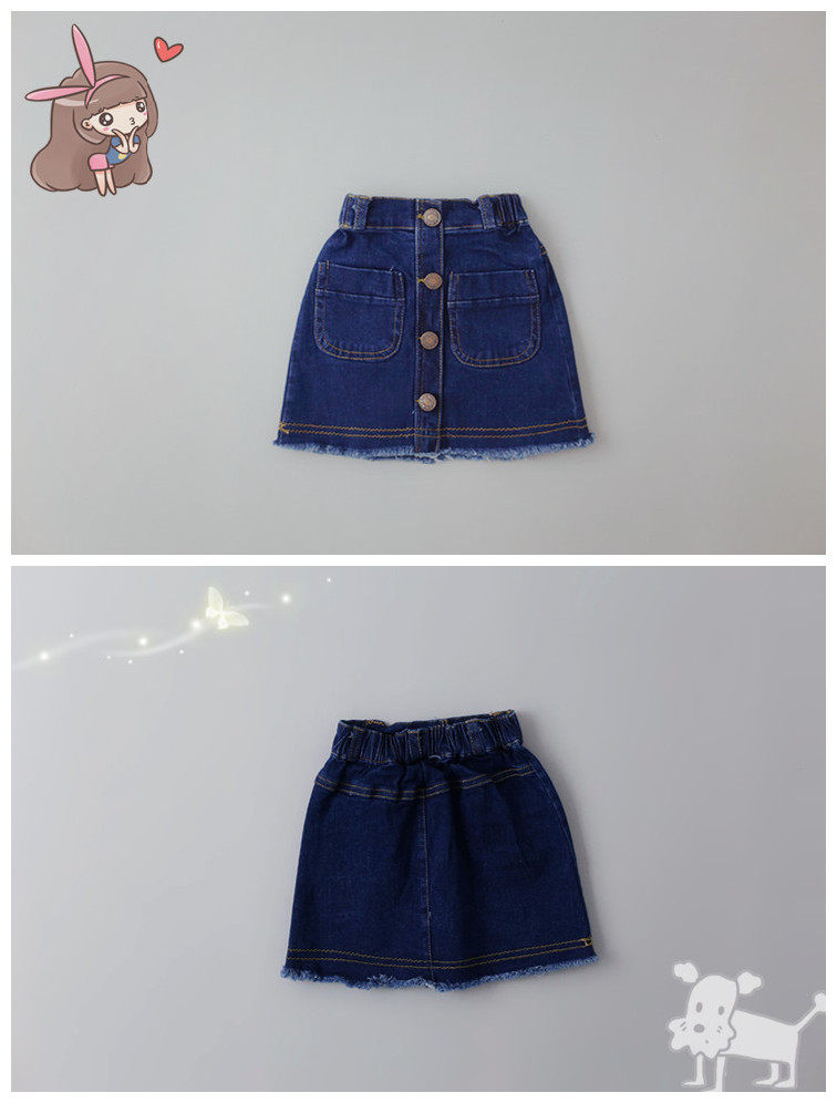 Jupe fillette LUIS en toile - Ref 2048706 Image 10