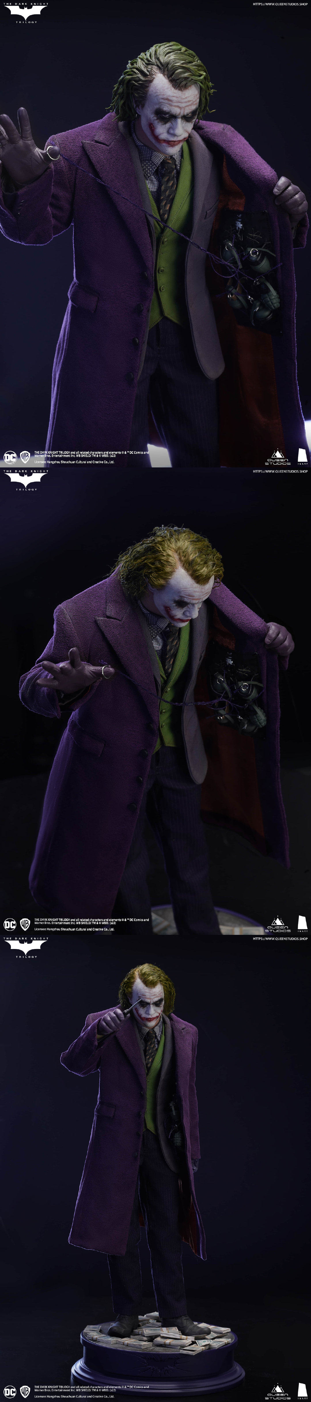 Queen Studios 1/6 InArt The Dark Knight Joker DELUXE VER. 2 Action