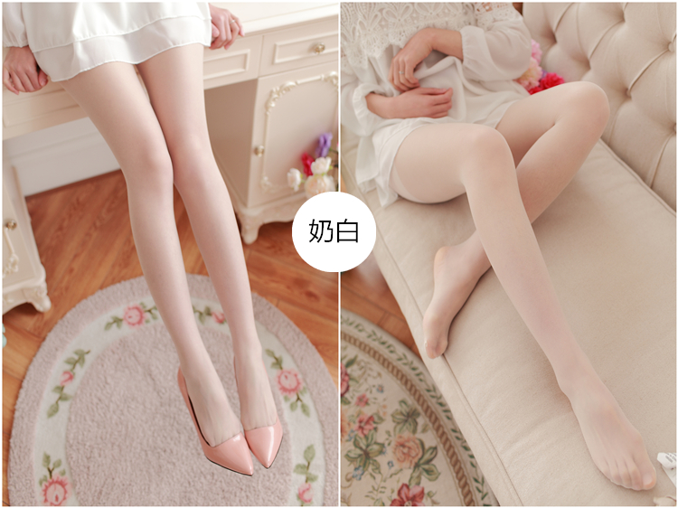 Mùa hè Nhật Bản sexy trong suốt vớ da nữ chống móc lụa siêu mỏng vô hình lõi lụa vớ kết thúc quần vớ quan lot