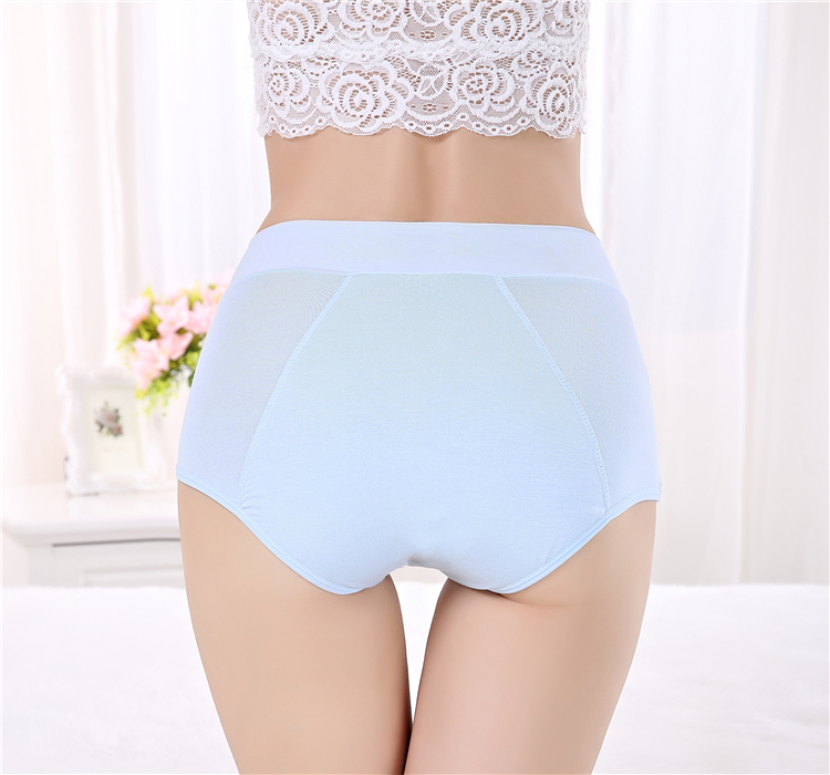 Cotton Sinh Lý Tóm Tắt Cao Eo Bụng Tóm Tắt Kinh Nguyệt Thời Gian Leakproof An Toàn Quần Cô Gái Lớn Dì Quần Vệ Sinh