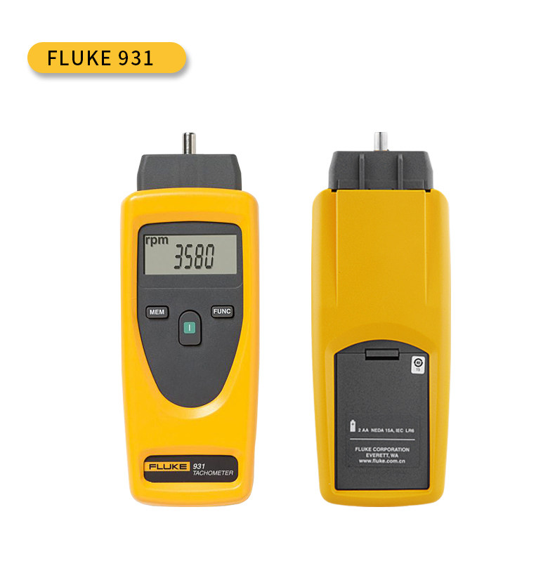 Fluke FLUKE930 high precision handheld tachometer FLUKE931 contact and non-contact tachometer