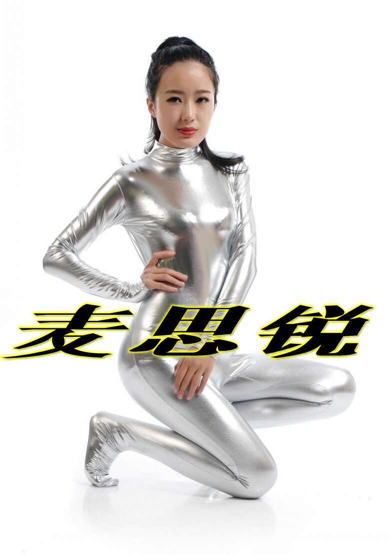 Silver one-piece shapewear Gymnastics suits Aerobics suits Dance suits Film and television props suits Tailored
