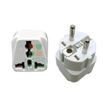 WD-9 embedded German standard conversion plug French head for German France Indonesia Korea travel plug