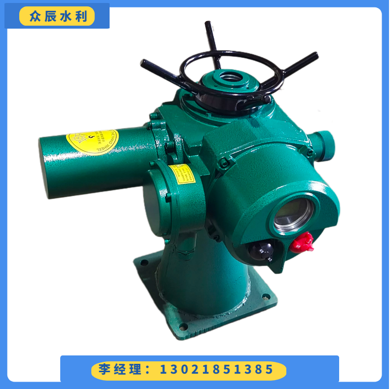 QDA electric head opening and closing machine 2t integrated cast iron gate hand - shaking 3t flat push 4t manual water conservancy
