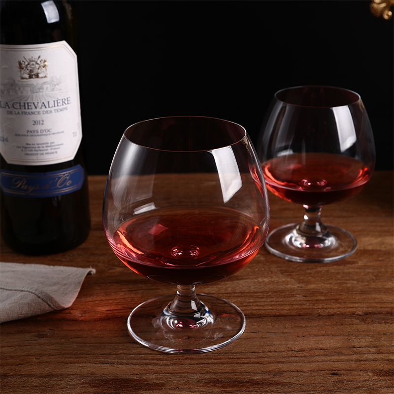 Home Brandy Short Foot Cup Foreign Wine Glass Whisky Cup Personality Mug Wine Glass Wine Glass Dwarf red wine glass