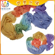  Waldorf Life Hall Thai teacher Abhisiree works seven colors(four seasons table)Cotton cloth about 320*85cm